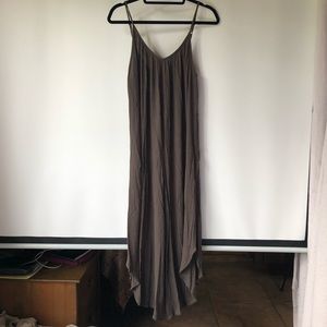 Mahina Olive Pant Romper